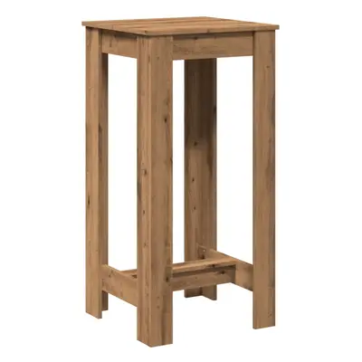 vidaXL Bar Table Kitchen Pub Table Bistro Table Artisan Oak Engineered Wood