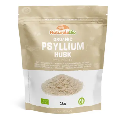 Organic Psyllium Husk - 99% Purity - kg. Pure & Natural Psyllium Seed Husks, Produced in India. 