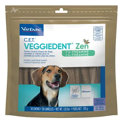 cET VEggIEDENT Zen Tartar control chews for Dogs - Medium