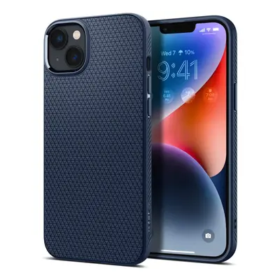 Spigen Liquid Air Armor Designed for iPhone Case (2022) - Navy Blue