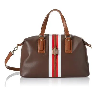 Tommy Hilfiger Jaden Satchel Crossbody Bag Chestnut