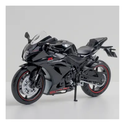 (GSX Black Foam box) 1:12 Suzuki GSX-R1000R Alloy Racing Motorcycle Model Diecast Street Cross-C