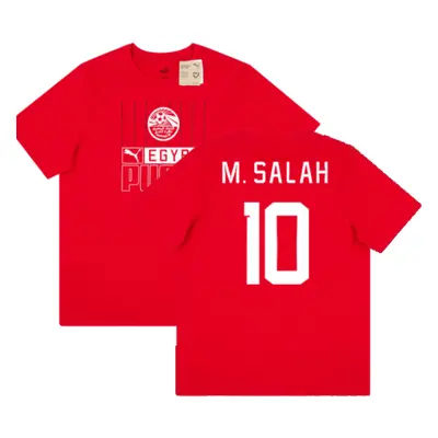 (XXL) Egypt FtblCore Tee (Red) (M. SALAH 10)