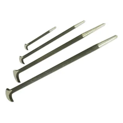 4 Piece Heel Bar Set - 150mm 300mm 410mm & 510mm - Drop Forged Steel Shafts