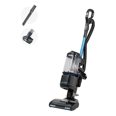 Shark Corded Upright Vacuum Cleaner 1.1L with Lift-Away Technology, LED Headlights Blue/Black, N