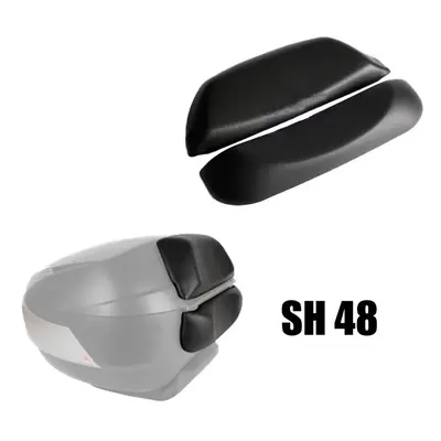 (SH48) Motorcycle Rear Passenger Tail Box Rear Cushion Backrest For