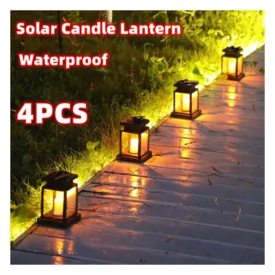 Solar Palace Lantern Garden Lamp Solar LED Candle Light Floor Light Outdoor