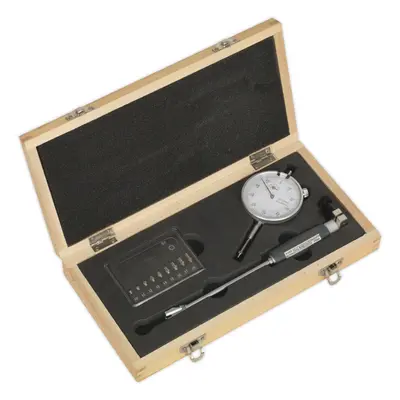 50mm Dial Bore Gauge - 10mm to 18mm Range - Probe Body - Wooden Storage Case