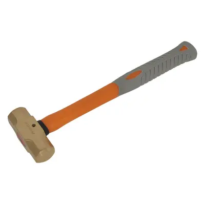 1lb Sledge Hammer - Non-Sparking - Fibre Glass Shaft - Shock Absorbing Grip