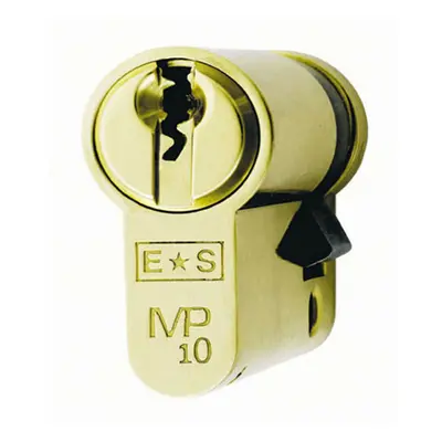 42mm Euro Single Cylinder Lock Master Key Pin Polished Brass Door Lock