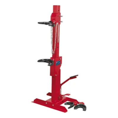 1500kg Hydraulic Coil Spring Compression Station - Standing Foot Pump 80-175mm