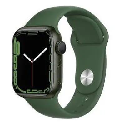 Apple Watch Series GPS 45mm Green Aluminium Case with Clover Sport Band