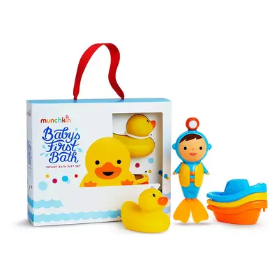 Munchkin Baby's First Bath, Piece Bath Toy Gift Set