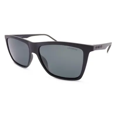 (Satin Black 807) POLAROID Unisex Polarized Sunglasses PLD2050