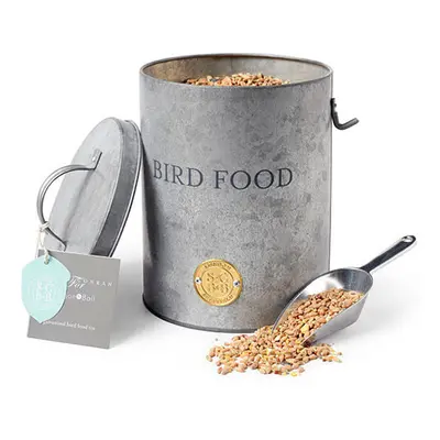 Burgon & Ball Sophie Conran Galvanized Bird Food Tin