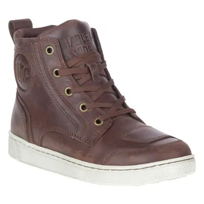 Harley-Davidson Footwear Women's Bateman Ankle Pro Sneaker Brown 8.5