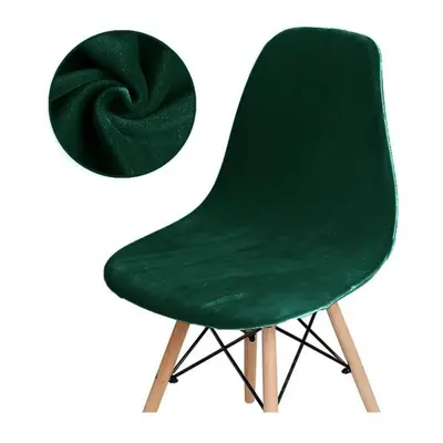 (green, Pieces) /2 /4 /6 Pieces Velvet Solid Chair Covers Armless Shell Chair Cover Wedding Dini