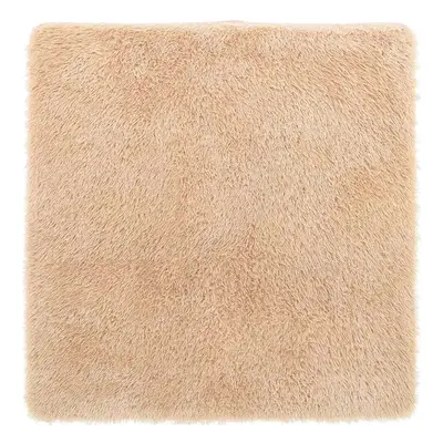 (beige, x cm/square) vidaXL Shaggy Rug High Pile NAVARRA Dusty Pink 200x200 cm Polyester Area Ru