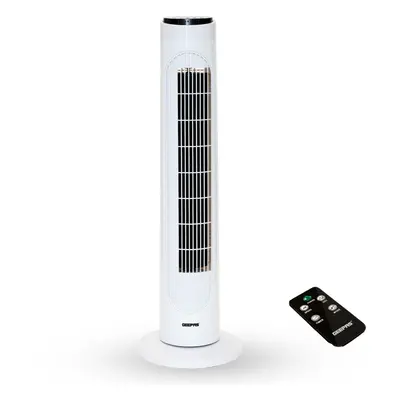 Geepas Inch Tower Fan with Remote Control Oscillating Cooling Fan