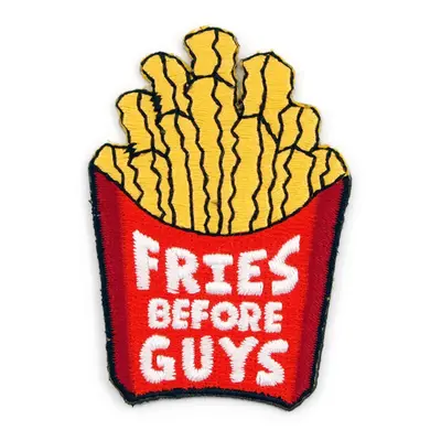 Winks For Days Fries Before Guys Embroidered Iron-On Patch