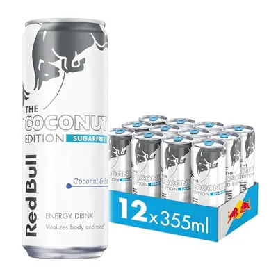 Energy Drink Sugar Free Coconut Edition Coconut and Berry 355ml x12