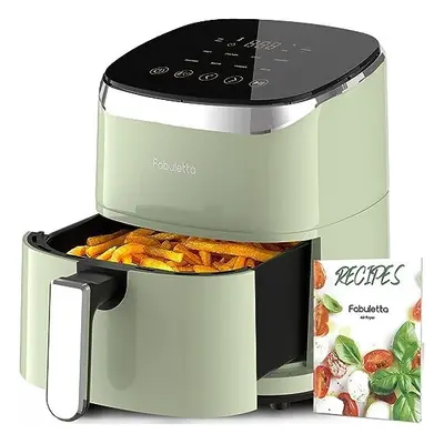 FABULETTA Air Fryers, 1680W Compact Fryer with Presets, Max 230? Setting 4L Digital Oven Rapid C