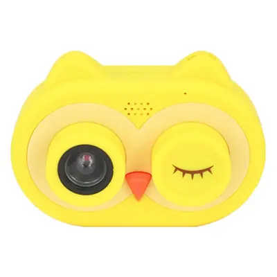 Owl Style Children Smart Camera Mini WiFi HD Camera, Style:No Memory Card(Yellow)