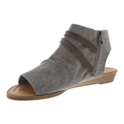 Blowfish Malibu Women's Blumoon Grey Smokey Twill/Steel Grey Die Cut