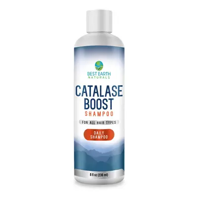 Best Earth Naturals Catalase Formula Shampoo to Support Hair Vitality and Hair Health for Women 