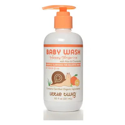 Little Twig Baby Wash Natural Plant Derived Formula Tangerine 8.5 fl oz