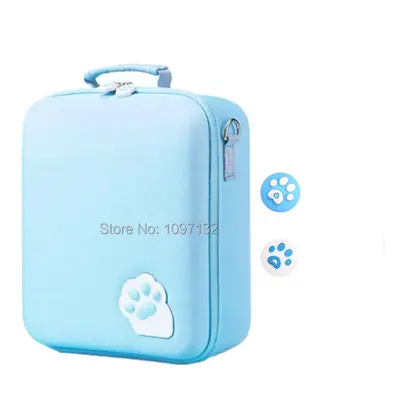 (2 in Pack B) Cute Portable Hard Shell Case for Nintend Switch Nylon Carrying Storage Bag for Ni