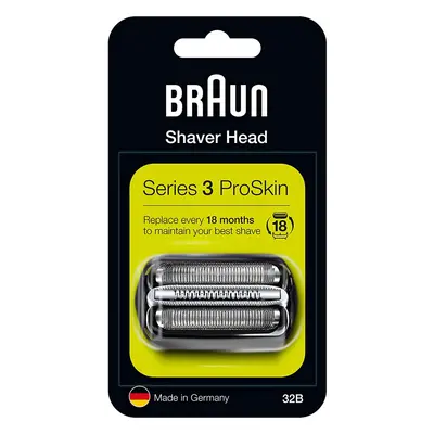 Braun 32B Black Key Part Replacement Foil & Cutter Cassette Series