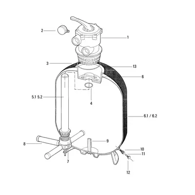 Certikin Centre Pipe âO' Ring - Post (FC5064/N)