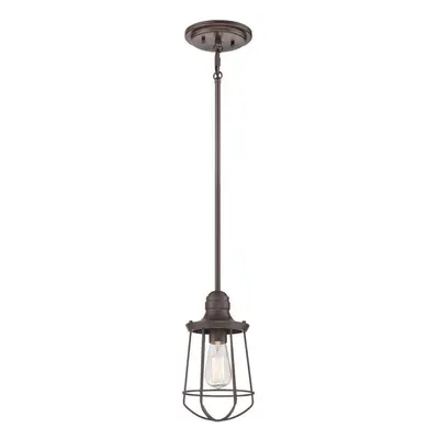 Outdoor Bulb Ceiling Pendant Light Fitting Western Bronze LED E27 60W