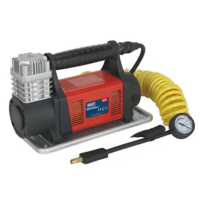 12V Portable HEAVY DUTY Tyre Inflator / Mini Air Compressor - 150PSI Fast Pump