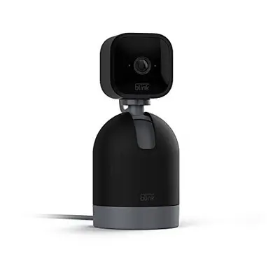 Blink Mini Pan-Tilt Camera | Rotating indoor plug-in smart security camera, two-way audio, HD vi