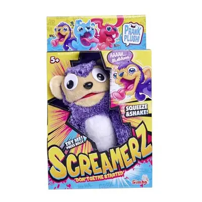 SCREAMERZ Michief Monkey 30cm Interactive soft plush toy suitable age and over