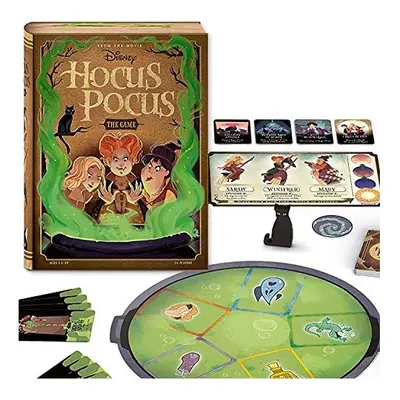 Disney Hocus Pocus Strategy Board Game for Kids & Adults Age Years and Up - to Players