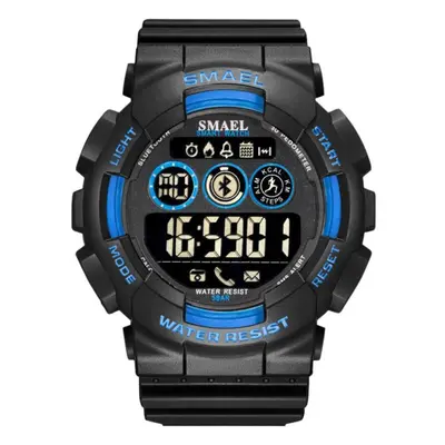 (black,blue, NO Package) Smael Military Digital Men Watches Fashion Watch Digital Led Clock 50m 