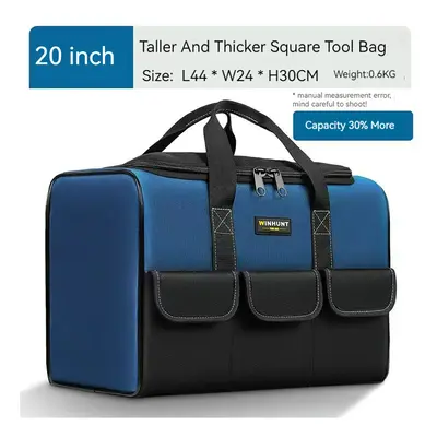 (TypeA inch) Waterproof Multi Pockets Tool Set with Bag for Electrician Working Tool Box Case St