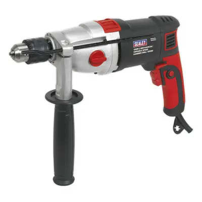 1050W Heavy Duty Hammer Drill - 13mm Chuck - Variable Speed Mechanical Gearbox