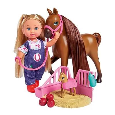 105733487 Evi Love Veterinary Horse Clinic Doll, Assorted