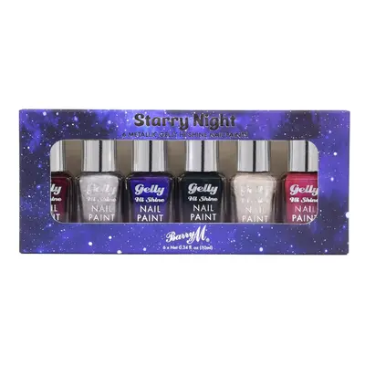 Nail Paint Gift Set, Metallic Gelly Hi Shine Nail Paints - Starry Night