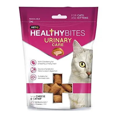 Healthy Bites Urinary Care Cat Treats, 4x 65g, Cat Supplement with Cranberry For Urinary Tract H