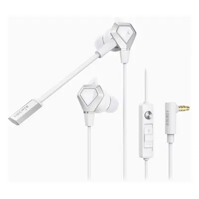 (3.5mm, WHITE) Edifier GX04 wired in-ear professional gaming headset/headphones 3.5MM / 3.5mm + 