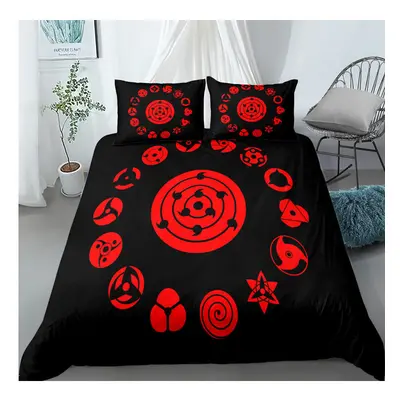 (Style 03, King) Naruto Bedding Single Double Duvet Cover Cartoon U