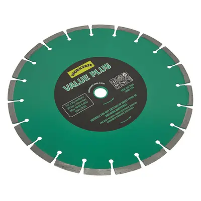 300mm Diamond Cutting Disc Blade - 20mm Bore - Long Lasting Brick Concrete Stone