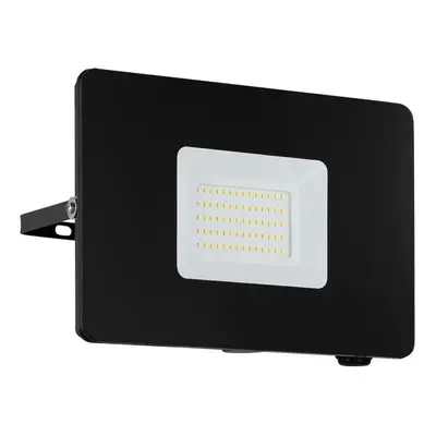 IP65 Outdoor Wall Flood Light Black Adjustable 50W Built in LED Porch Lamp