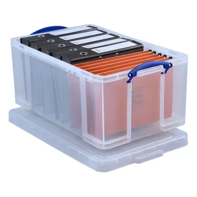 Really Useful Box Litre Storage Box, Clear