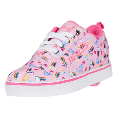 HEELYS Girl's Pro Prints (Little Kid/Big Kid/Adult) Light Pink/Pink